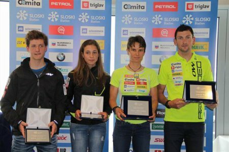 Фак и Грегорин названы лучшими биатлонистами Словении в сезоне 2012/1013